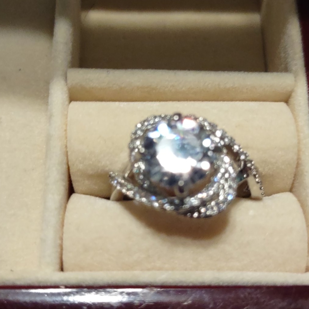 Sterling Silver 925 Size 8 - Picture 5 of 7